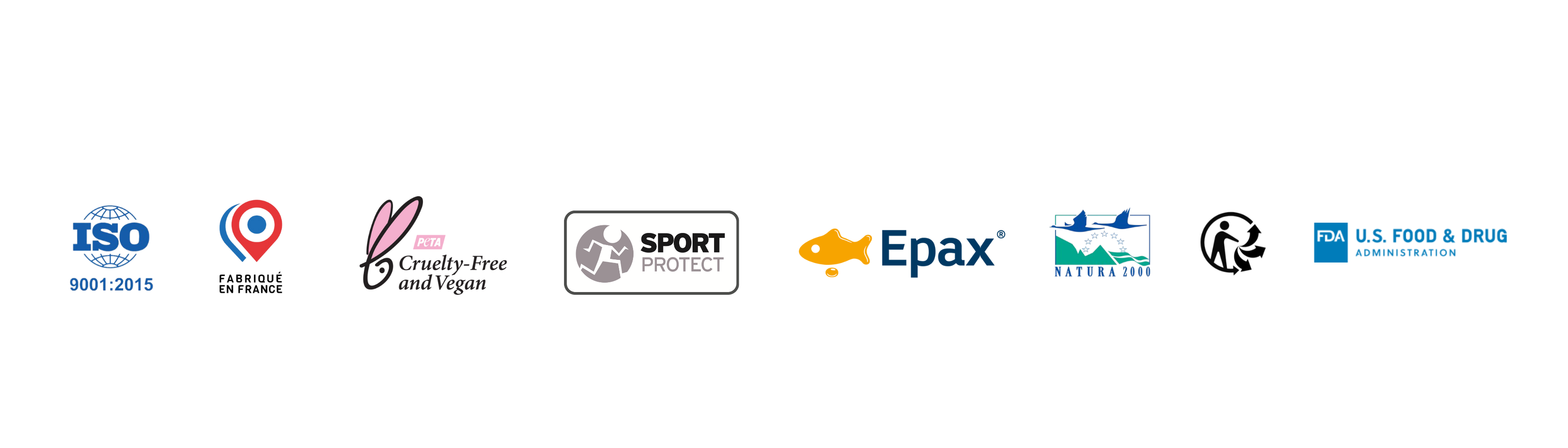 logos certifications